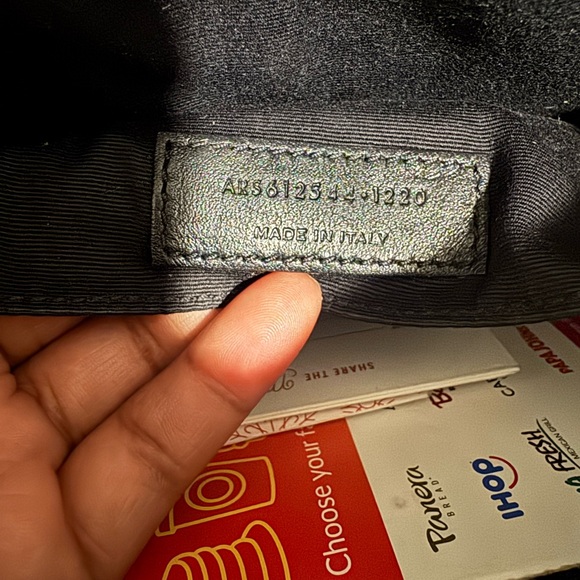 Yves Saint Laurent Tan Chevron Crossbody Bag - Picture 3 of 10